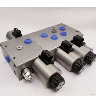 品質  cartridge Hydraulic Solenoid Valve Manifold Block customized 工場