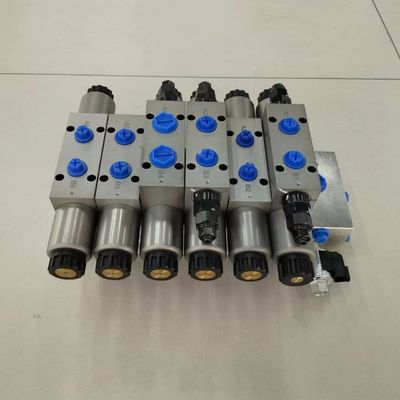 品質  Customized valve manifolds OEM / ODM Hydraulic Valve Manifolds Solenoid Proportional Valve Group 工場