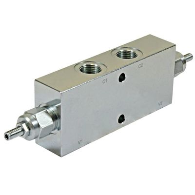 バランス 水力 オーバーセンターバルブ 鋼 350bar / 210bar 定数圧力