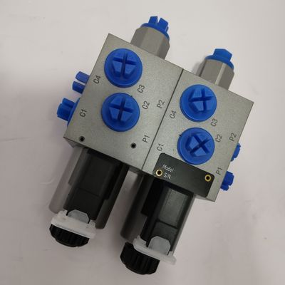 315Bar 工業用水力弁 6 Way 2 ポジション ダブルソレノイド弁