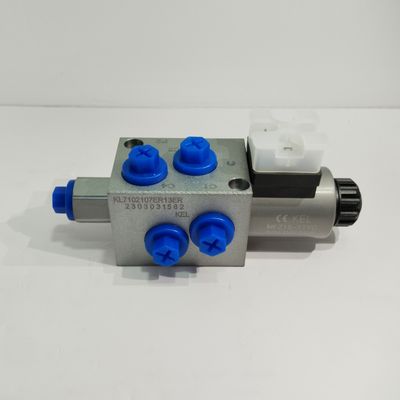 水力電気オンオフソレノイドバルブ 2 ポジション 6 方向 鋼鉄体