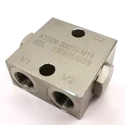 小型のダブルパイロット操作の水力チェックバルブ VBPDE-FLVロックバルブ