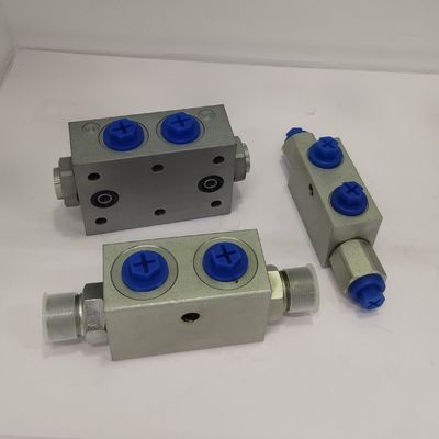 二重パイロット操作チェックバルブカートリッジ パーソナライズド液圧ロックバルブ